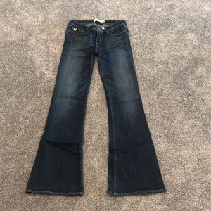 Super Flare Dark Wash Jeans